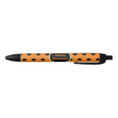 Happy Halloween Pens (Orange & Black) Kugelschreiber (Unterseite)