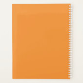 Happy Halloween Planer (Rückseite)