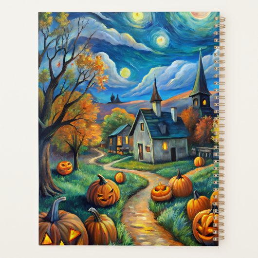 Happy Halloween Planer (Rückseite)