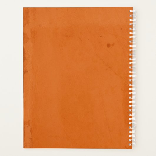 Happy Halloween Planer (Rückseite)