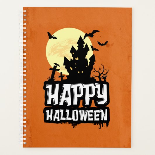 Happy Halloween Planer (Vorderseite)