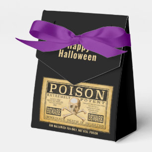 Happy Halloween "POISON" Fvor Box Geschenkschachtel