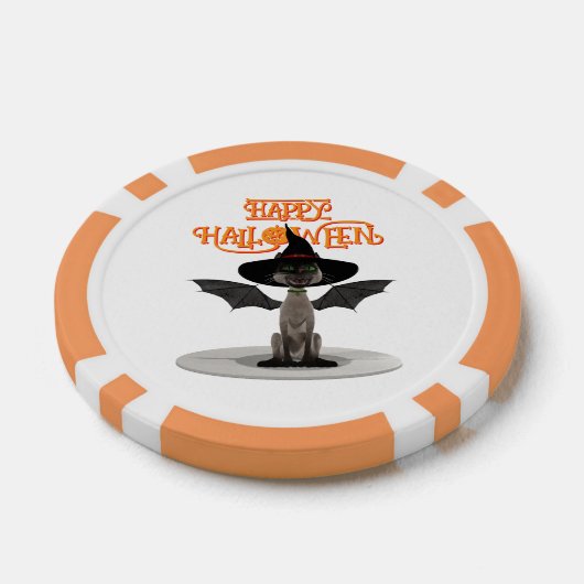 Happy Halloween. Pokerchips (Einzeln)