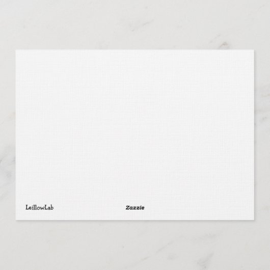 Happy Halloween Postcard Einladung (Rückseite)