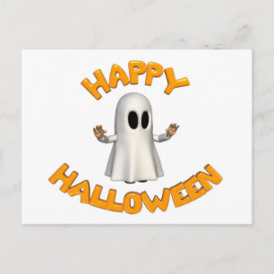 Happy Halloween Postcard Feiertagspostkarte