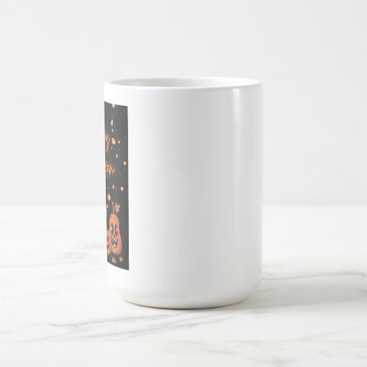 Happy Halloween Postcard Kaffeetasse (Mittel)