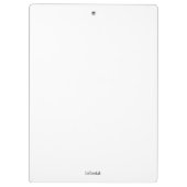 Happy Halloween Postcard Klemmbrett (Rückseite)