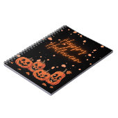 Happy Halloween Postcard Notizblock (Linke Seite)