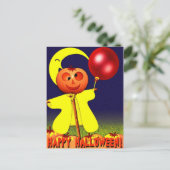 Happy Halloween Postcard Postkarte (Stehend Vorderseite)