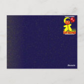 Happy Halloween Postcard Postkarte (Rückseite)