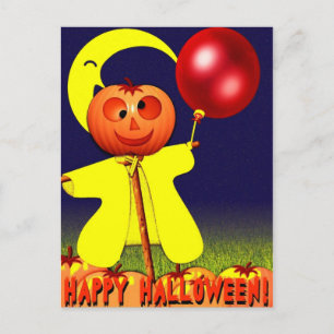 Happy Halloween Postcard Postkarte