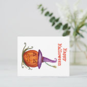 Happy Halloween Postcard Postkarte (Stehend Vorderseite)