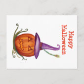 Happy Halloween Postcard Postkarte (Vorderseite)