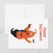 Happy Halloween Postcard Postkarte (Vorne/Hinten)