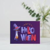 Happy Halloween Postcard Postkarte (Stehend Vorderseite)