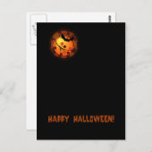 Happy Halloween Postcard Postkarte (Vorne/Hinten)