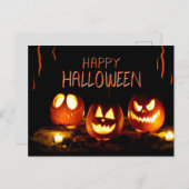Happy Halloween Postcard Postkarte (Vorne/Hinten)