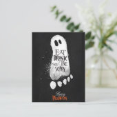Happy Halloween Postcard Postkarte (Stehend Vorderseite)
