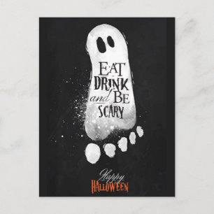 Happy Halloween Postcard Postkarte