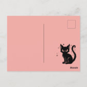 Happy Halloween Postcard Postkarte (Rückseite)