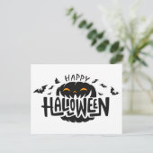 Happy Halloween Postcard Postkarte (Stehend Vorderseite)