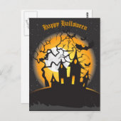 Happy Halloween PostCard Postkarte (Vorne/Hinten)
