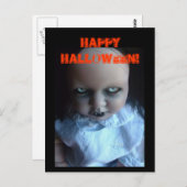 Happy Halloween Postcard Postkarte (Vorne/Hinten)