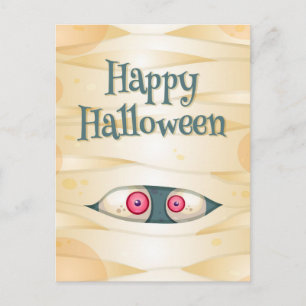 Happy Halloween Postcard Postkarte