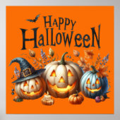 Happy Halloween Poster (Vorne)
