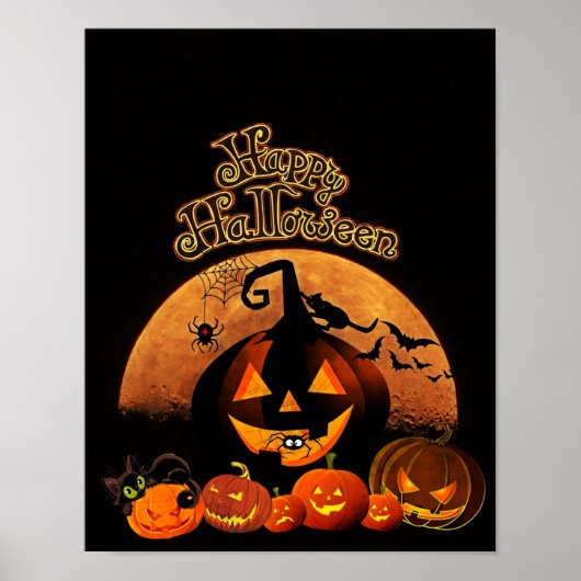 Happy Halloween Poster (Vorne)