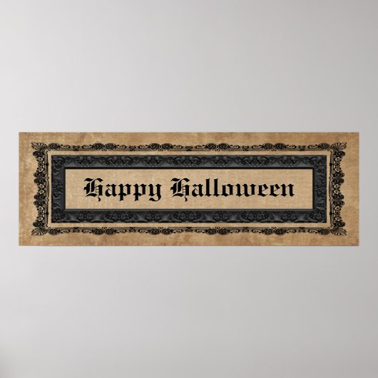 Happy Halloween Poster (Vorne)