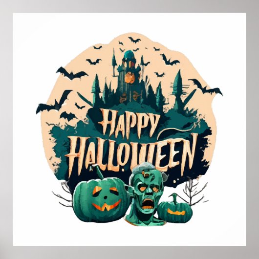 Happy Halloween Poster (Vorne)