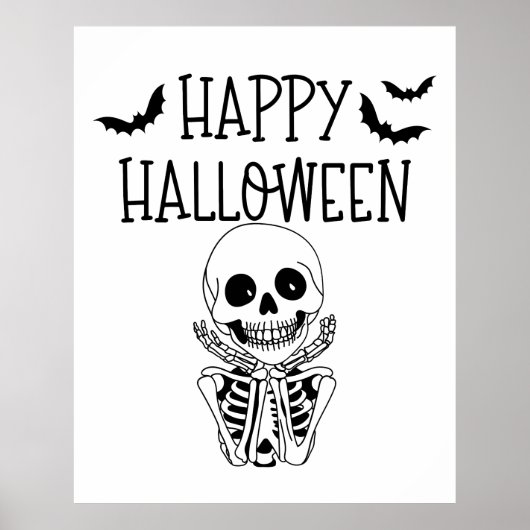 Happy Halloween Poster (Vorne)