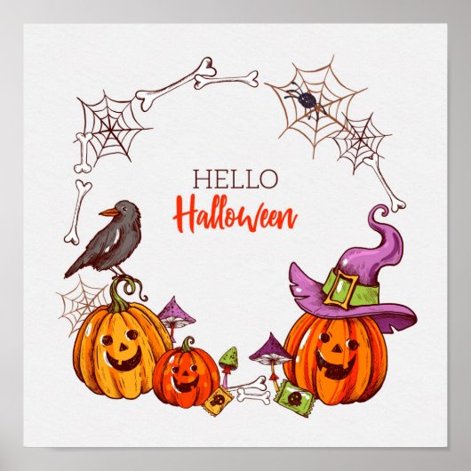 Happy Halloween Poster (Vorne)