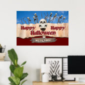Happy Halloween Poster (Heimbüro)