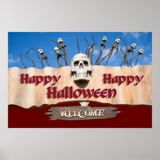 Happy Halloween Poster (Vorne)