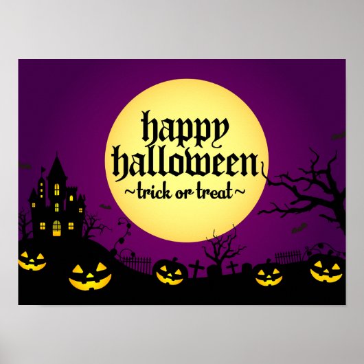Happy halloween poster (Vorne)