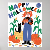 Happy Halloween Poster (Vorne)