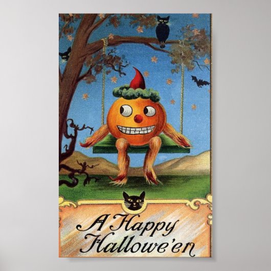 Happy Halloween Poster (Vorne)
