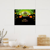 Happy Halloween Poster (Küche)