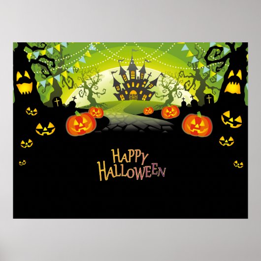 Happy Halloween Poster (Vorne)