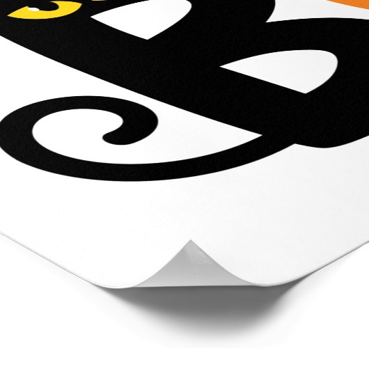 Happy Halloween Poster (Ecke)