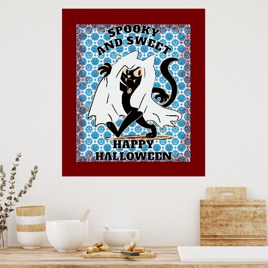 Happy Halloween Poster (Küche)