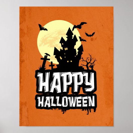 Happy Halloween Poster (Vorne)