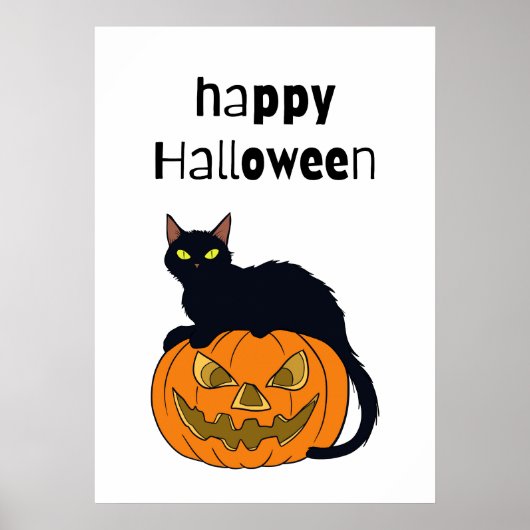 Happy Halloween Poster (Vorne)
