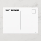 Happy Halloween Postkarte (Rückseite)
