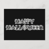 Happy Halloween Postkarte (Vorderseite)