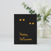 Happy Halloween Postkarte (Stehend Vorderseite)