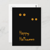 Happy Halloween Postkarte (Vorne/Hinten)