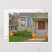 Happy Halloween Postkarte (Vorne/Hinten)